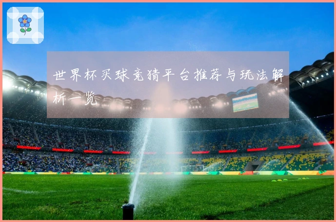 世界杯买球竞猜平台推荐与玩法解析一览